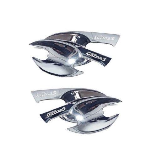 BỘ ỐP TAY CỬA, HÕM CỬA MẠ CROM DÀNH CHO XE MAZDA 3 ĐỜI 2020