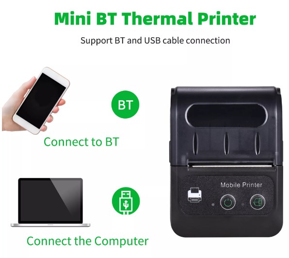 MÁY IN HÓA DƠN CẦM TAY KẾT NỐI BLUETOOTH XPRINTER MPT-2 ,PIN SẠC , IN KHÔNG DÂY ĐIỆN THOẠI, KHỔ GIẤY 57MM