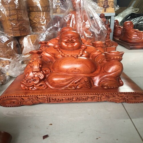 Tượng Phật Di Lặc Ngồi Xoài