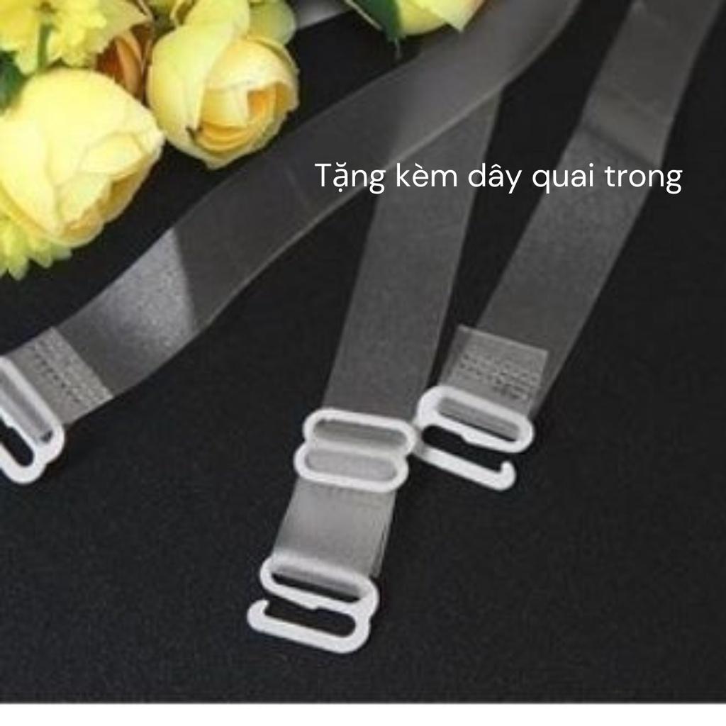M87. Áo ngực không dây, áo ngực đệm tim hở lưng chống tụt xuất Nhật tạo nhiều kiểu