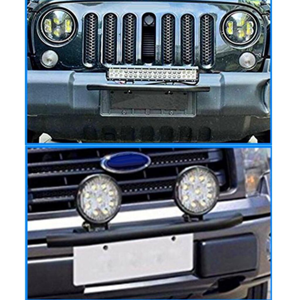 Car Auto Aluminum Alloy Tail Lamp Brake Light Adjustable License Number Plate Bracket Holder Adapter
