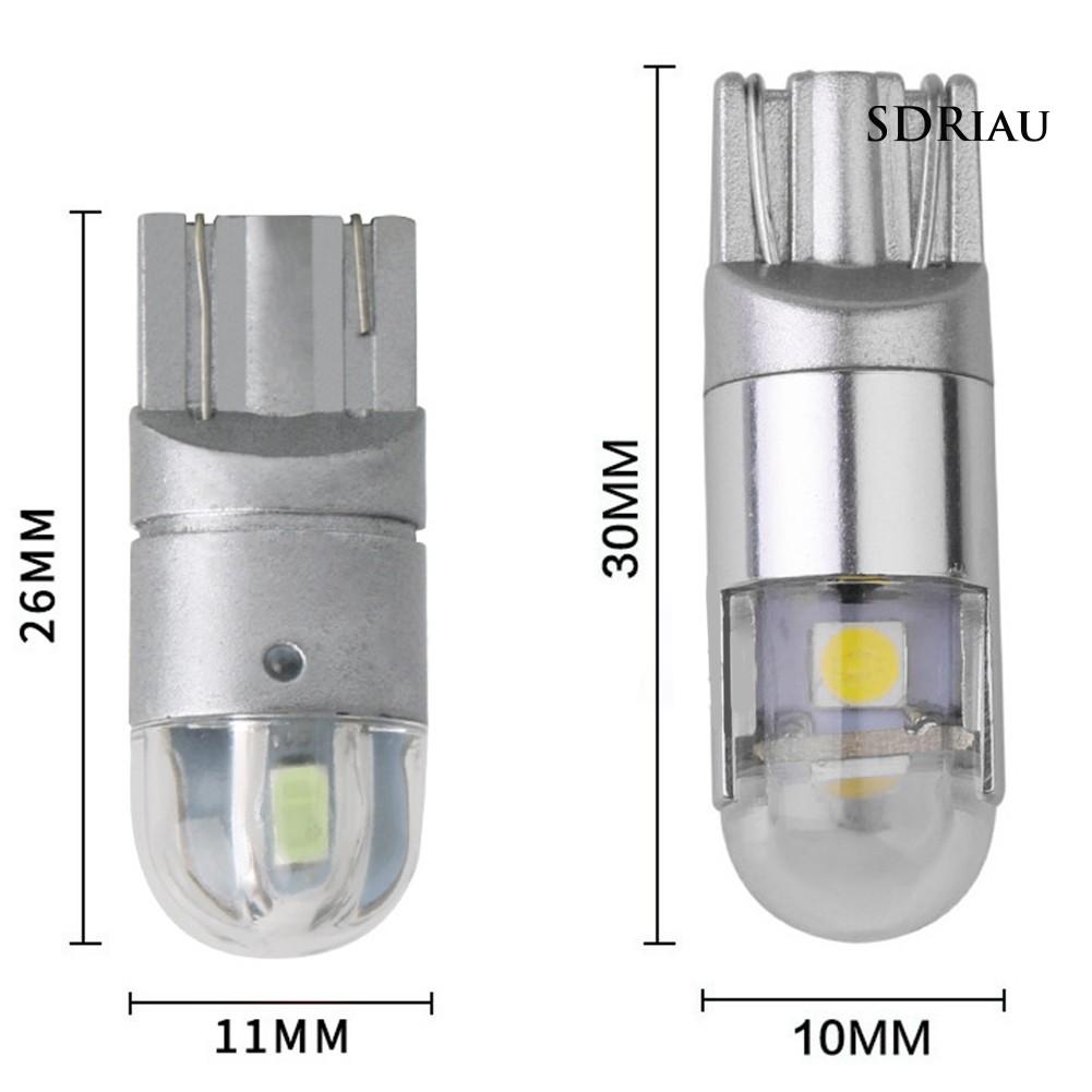 Set 2 Đèn Led T10 3030 Dc12V Cho Xe Ô Tô