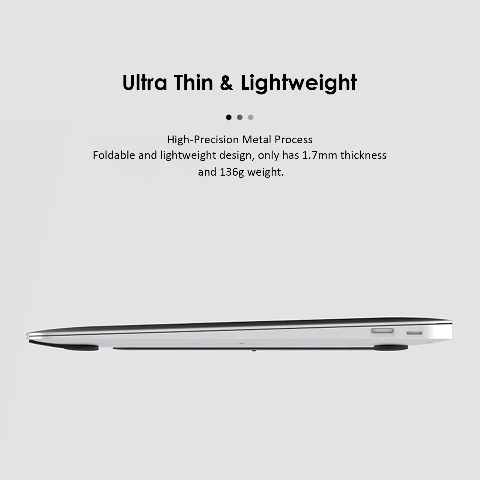 Đế máy tính xách tay siêu mỏng Mặt bàn có thể gập lại 6 cấp độ