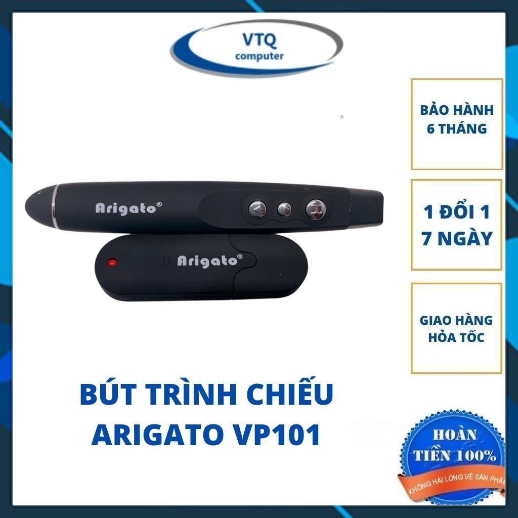 Bút Chỉ Laser  Arigato thuyết trình VP101, Bút Chiếu Vesine VP 101 Kèm Bao Da