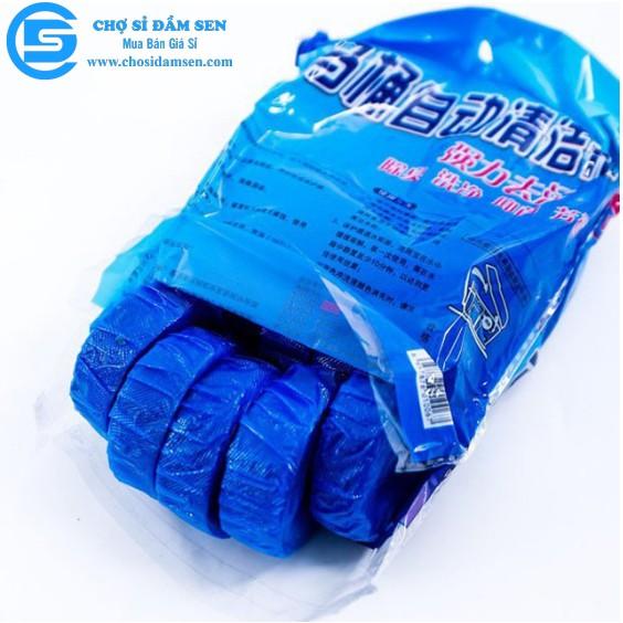 Viên khử mùi tẩy bồn cầu toilet sạch bóng , sáp chống ố vàng mùi hôi, diệt sạch vi khuẩn gây hại