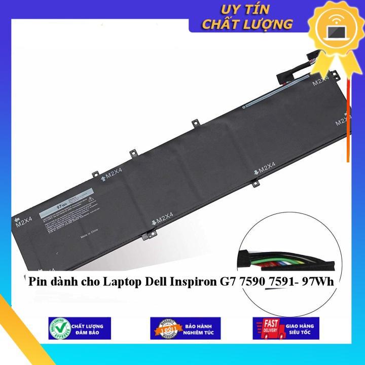 Pin dùng cho Laptop Dell Inspiron G7 7590 7591- 97Wh - Hàng Nhập Khẩu New Seal