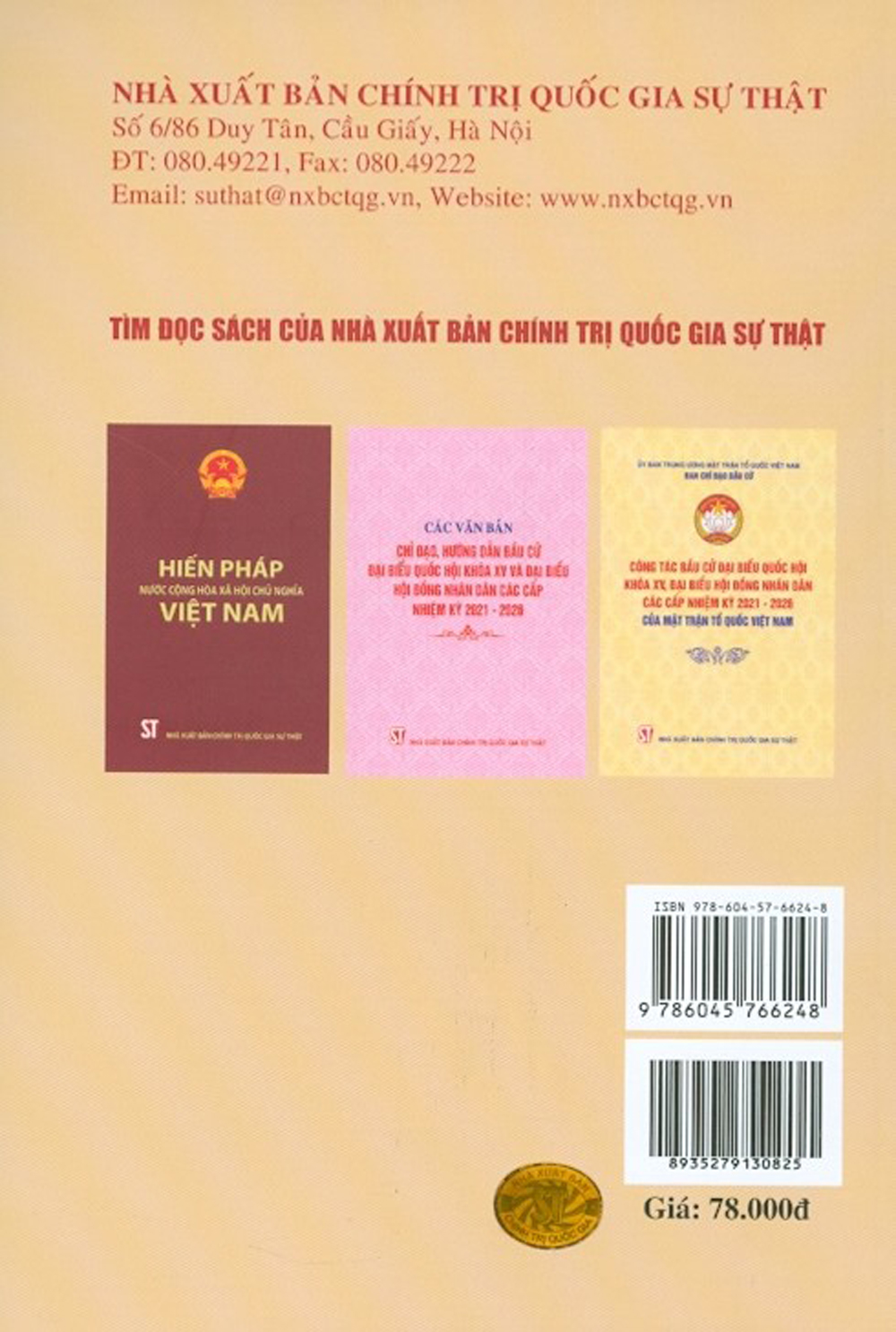 200 Câu Hỏi - Đáp Về Bầu Cử Đại Biểu Quốc Hội Khóa XV Và Đại Biểu Hội Đồng Nhân Dân Các Cấp Nhiệm Kỳ 2021-2026