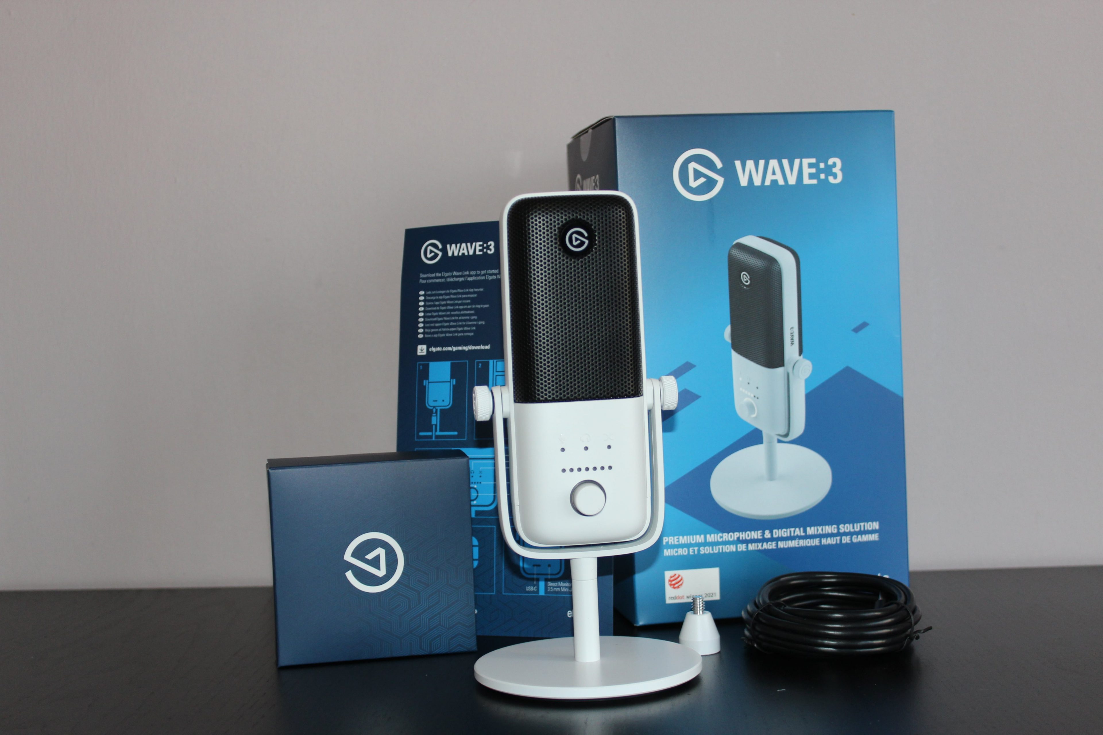 Microphone Elgato Wave 3 - Hàng chính hãng