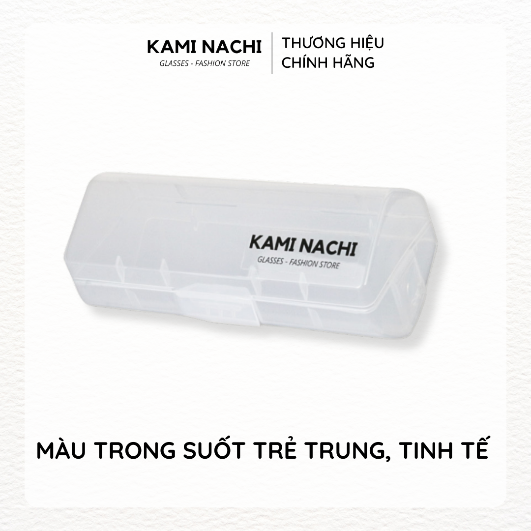 Hộp đựng mắt kính nhựa thể thao KAMI NACHI chuyên dụng chống va đập, chống trầy xước