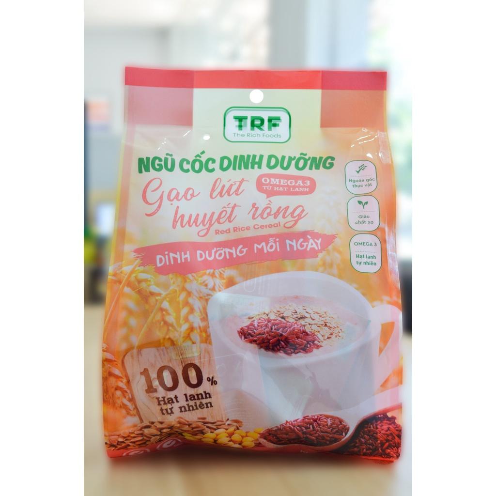 Ngũ cốc dinh dưỡng gạo lứt huyết rồng- The Rich Food- túi 400gr (16 gói)