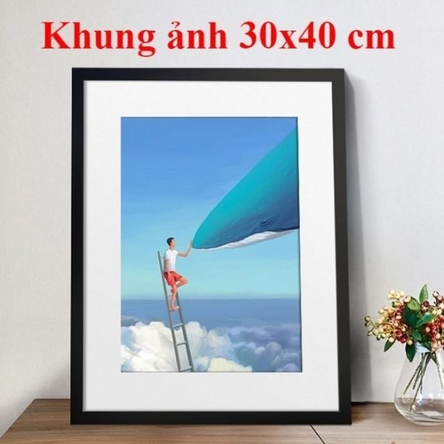 Khung ảnh kính 30x40