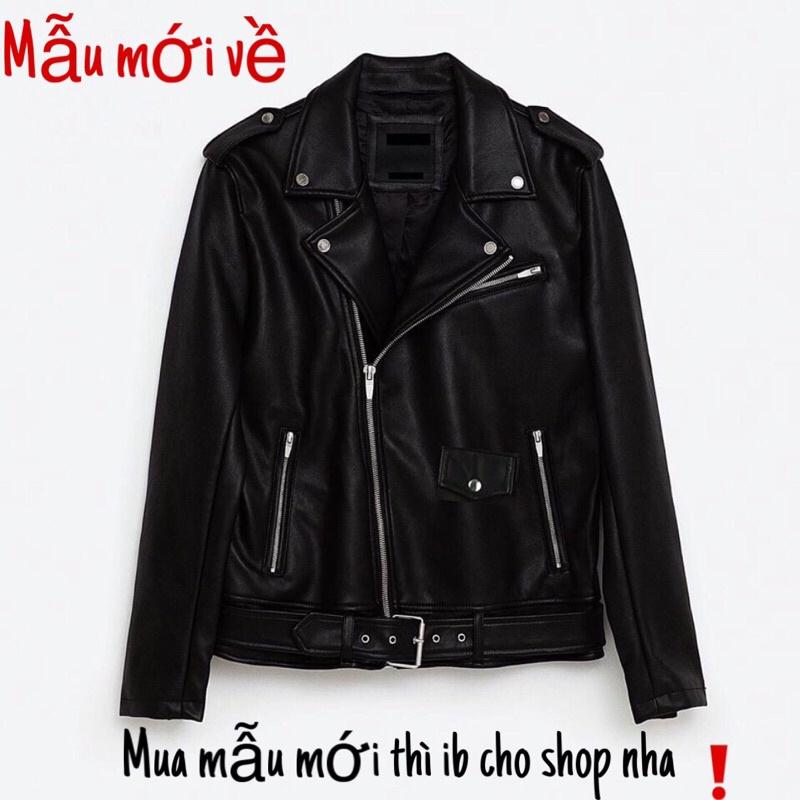 Được Kiểm Hàng Trước Áo khoác da Biker Cao cấp Nam NữHÀNG SIÊU CẤP
