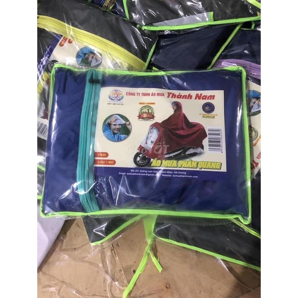 Combo 2 ÁO MƯA PHẢN QUANG THÀNH NAM chính hãng