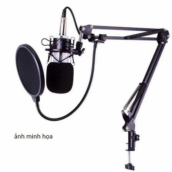 Bộ Micro Thu Âm Chuyên Nghiệp ISK CV (Sound H9, Micro AT-100, Chân kẹp NB-35, Màng lọc, Dây MA2) chống ồn, live stream, Hát Karaoke quay video, ghi âm, Vlog, Chơi game, trò chuyện qua Zoom Tương thích smartphone, máy tính bảng, PC, Laptop-Hàng chính hãng