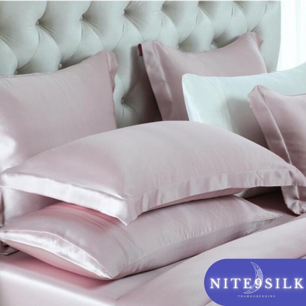 Vỏ Gối Nằm - Vỏ Gối Nằm Lụa Mềm Mại - Thoáng Mát - Đa Dạng Màu Sắc - Nite9 Silk