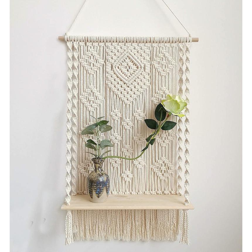 Kệ Treo tường Macrame