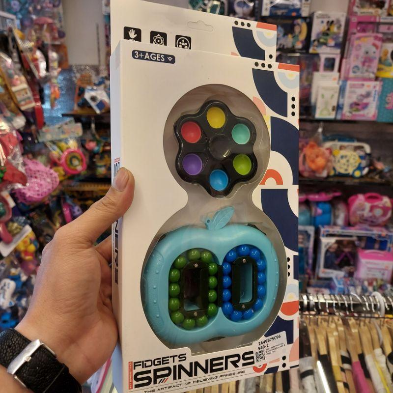 Đồ Chơi Spinner và Ráp Bi Hình Trái Táo