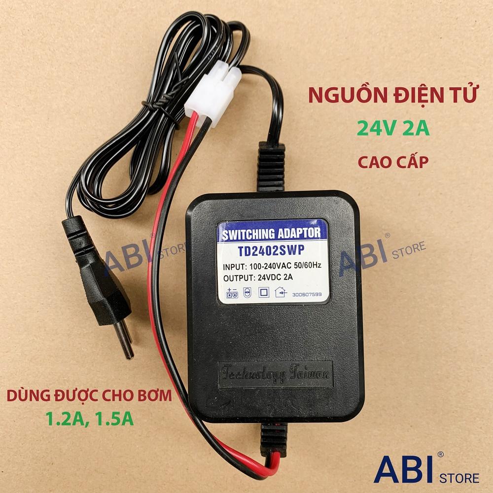 Nguồn 24v 2A, đổi nguồn máy lọc nước điện tử cao cấp dùng được cho bơm 1.5A, 1.2A( Switching Adapter )