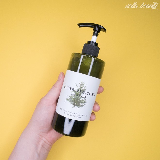 Sữa rửa mặt thải độc rau củ Byvibes Wonder Bath Super Vegitoks Cleanser 300ml