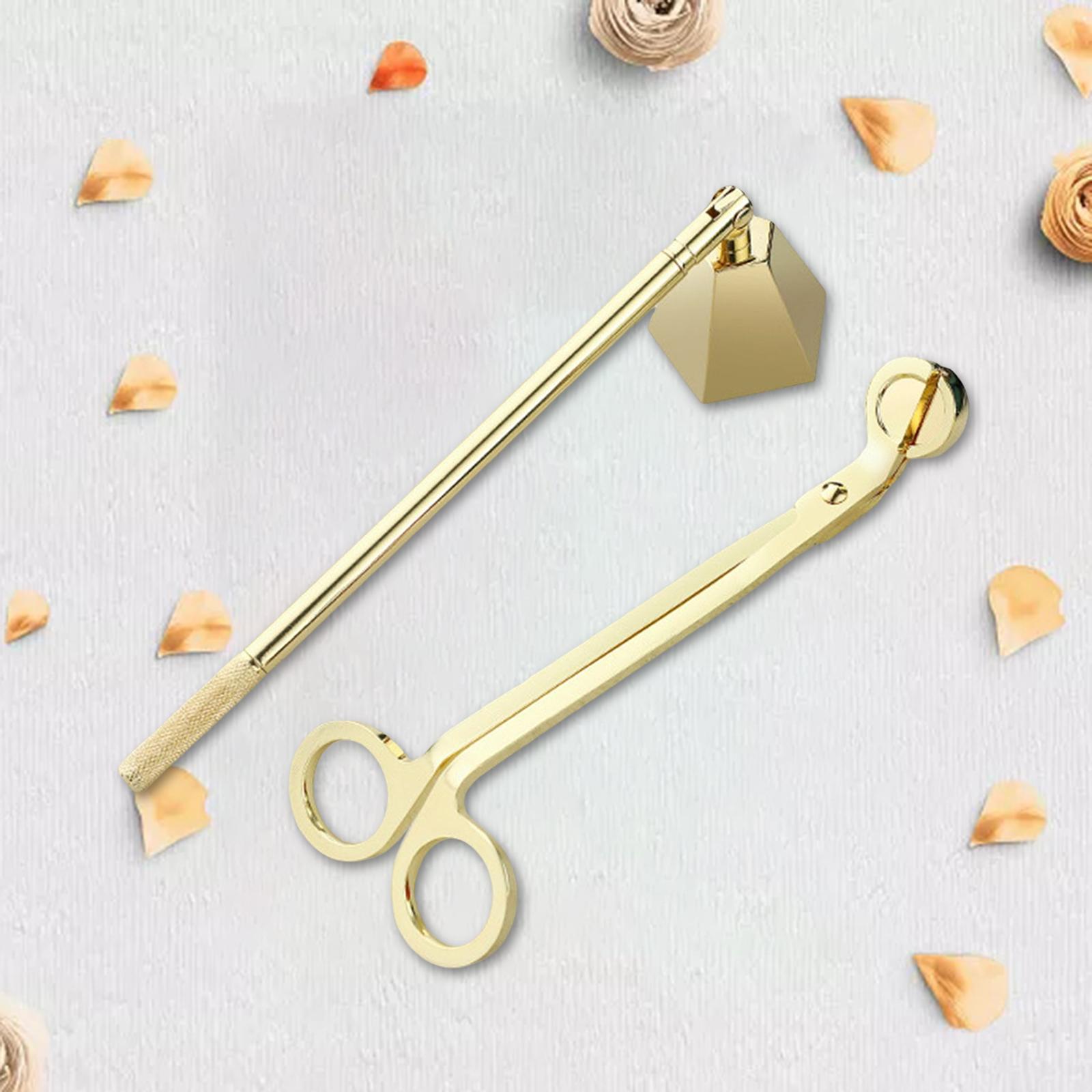 Candles  Accessory Extinguish Tool Christmas Golden