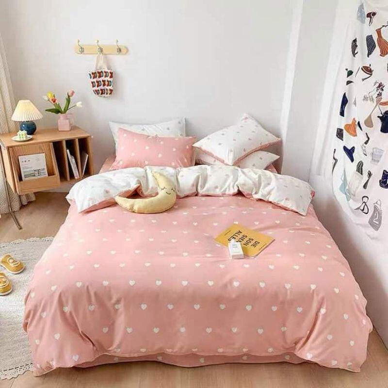 Bộ chăn ga gối cotton fly nhập khẩu cao cấp
