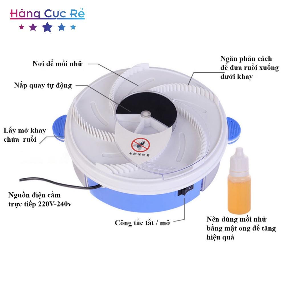 Máy bắt ruồi tự động dùng điện, bẫy ruồi thông minh không hóa chất – Shop Hàng Cực Rẻ