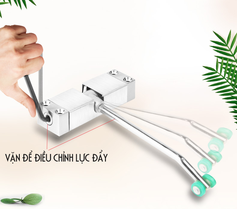 TAY ĐẨY GIỮ CỬA MINI, TAY CO CỬA, BẢN LỀ ĐÓNG CỬA TỰ ĐỘNG – THÉP KHÔNG RỈ