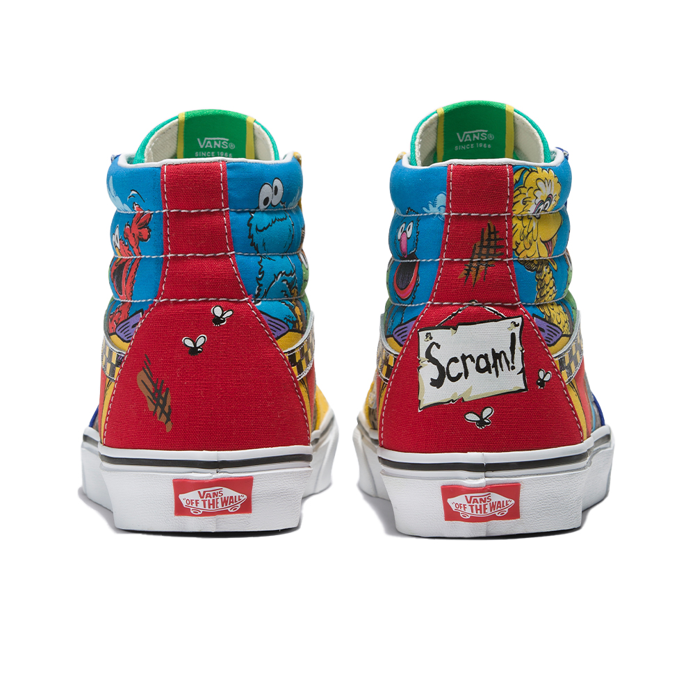 Giày Vans Ua Sk8-Hi Sesame Street VN000D5IBMB