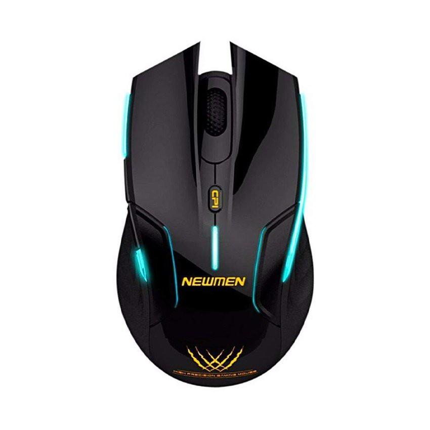 Chuột NEWMEN E500-Y/E500Lite Gaming không dây - Hàng Chính Hãng