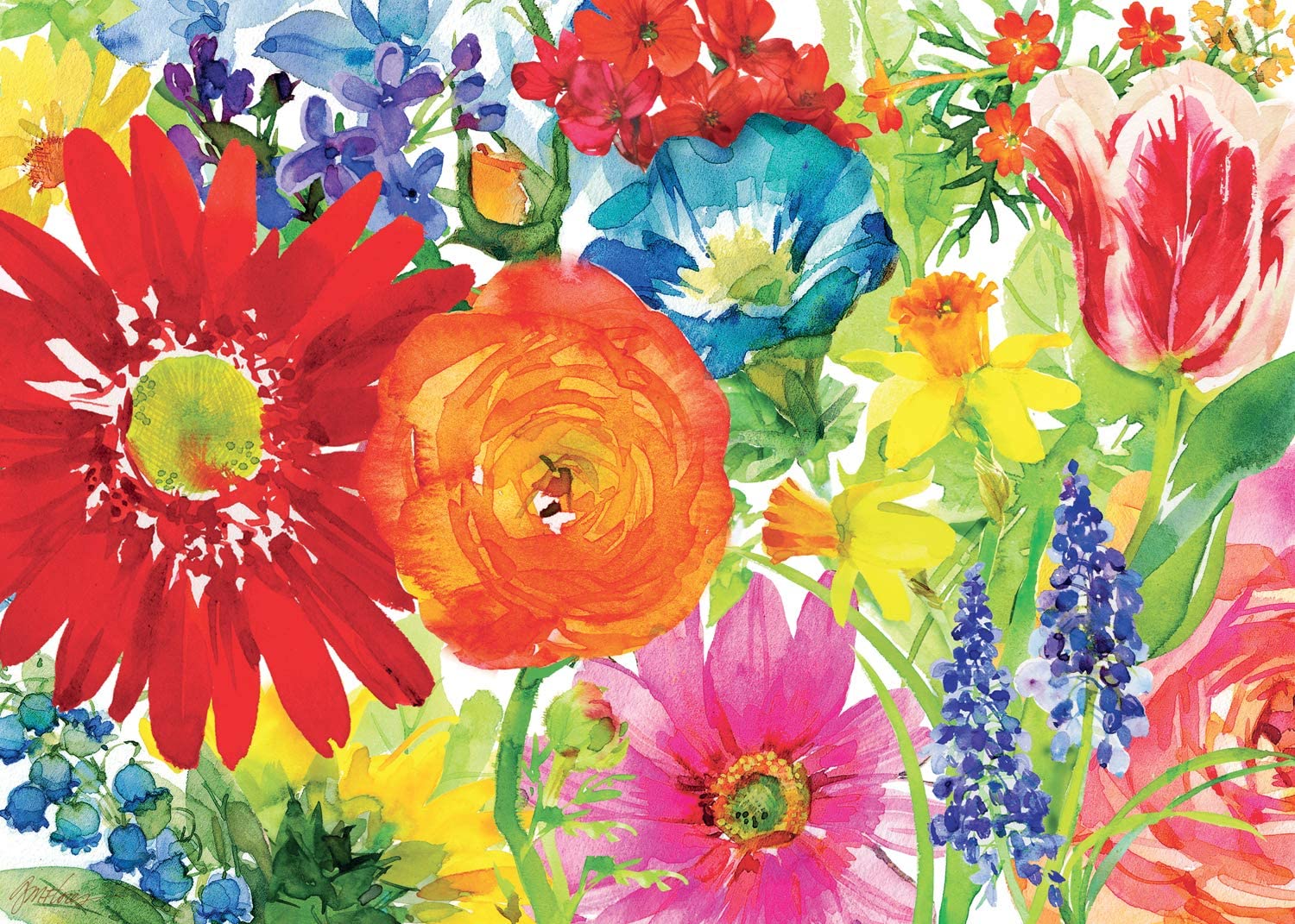 Xếp hình puzzle Abundant Blooms 1000 mảnh RAVENSBURGER RV19729
