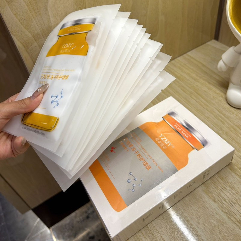Sản phẩm dụng cụ làm đẹp cho bạn gái  _ Set 10 miếng mặt nạ tế bào gốc dưỡng ẩm làm đẹp cho mặt