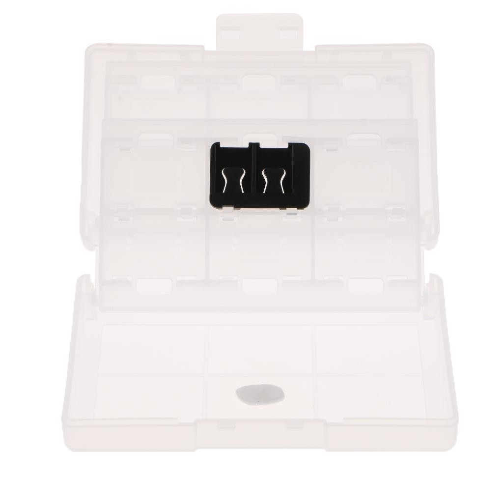 2Pcs Game Card Case Holder 24in1 Cartridge Storage Box For Nintendo Switch