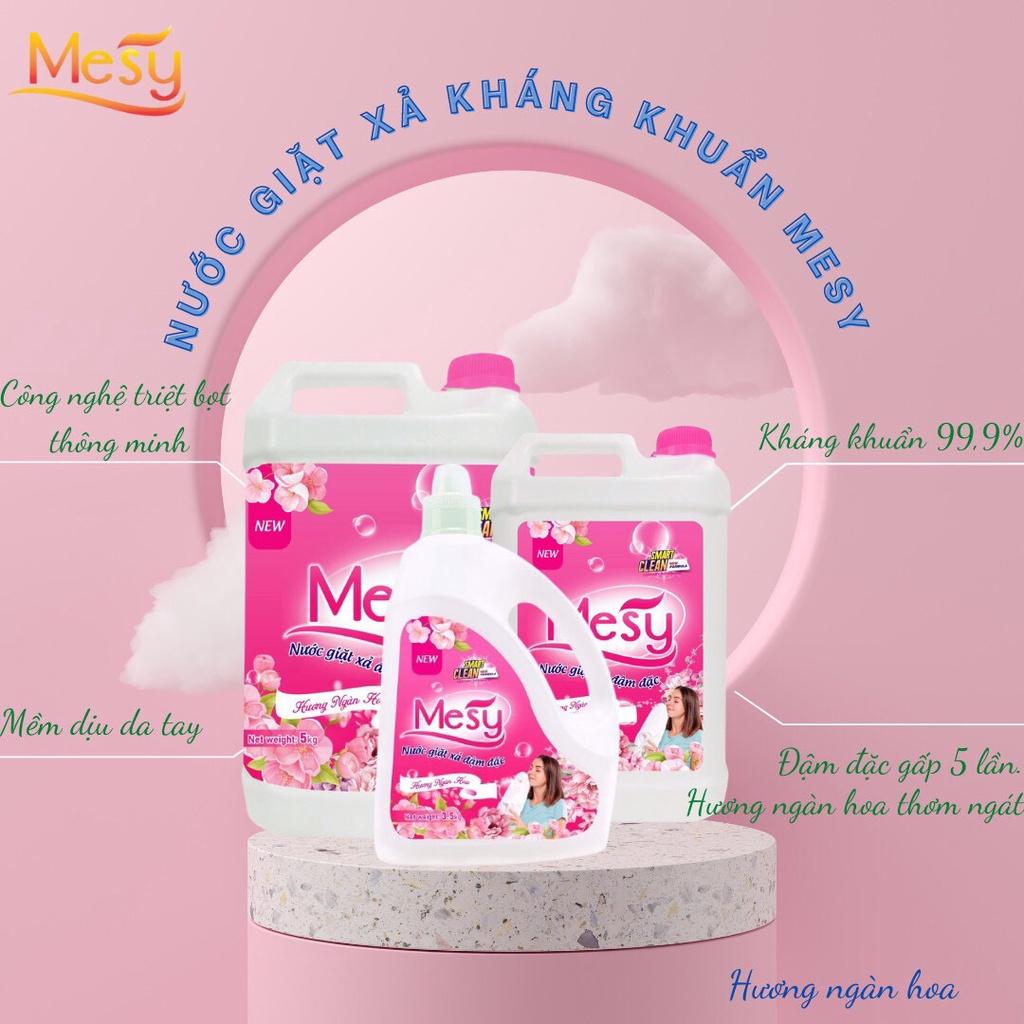 Nước giặt xả Mesy hương ngàn hoa loại 10 Kg