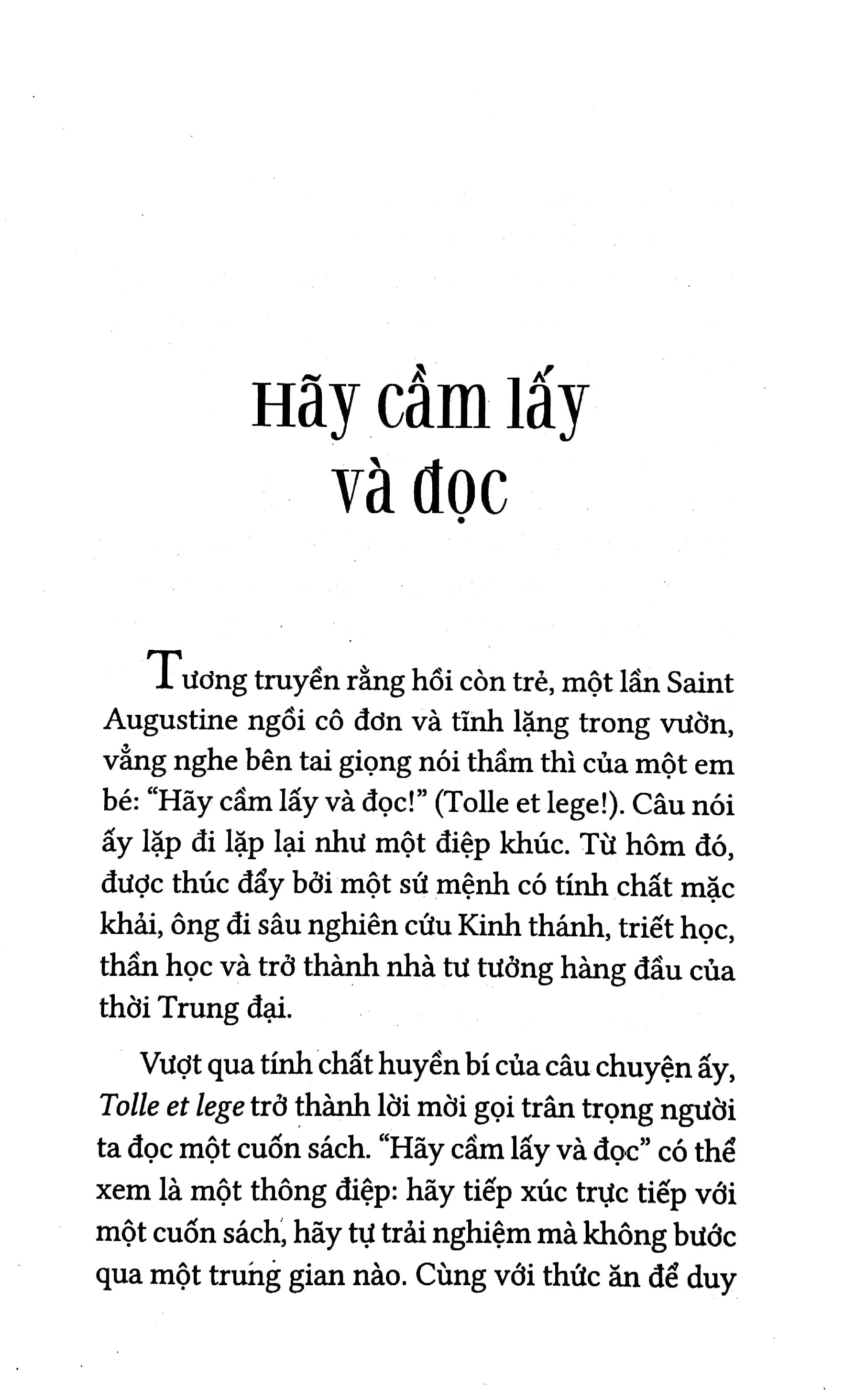 Sách Hãy Cầm Lấy Và Đọc