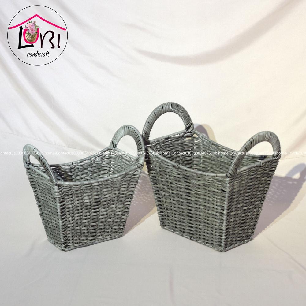 - Sọt đựng đồ  đan dây nhựa cao cấp - siêu bền đẹp