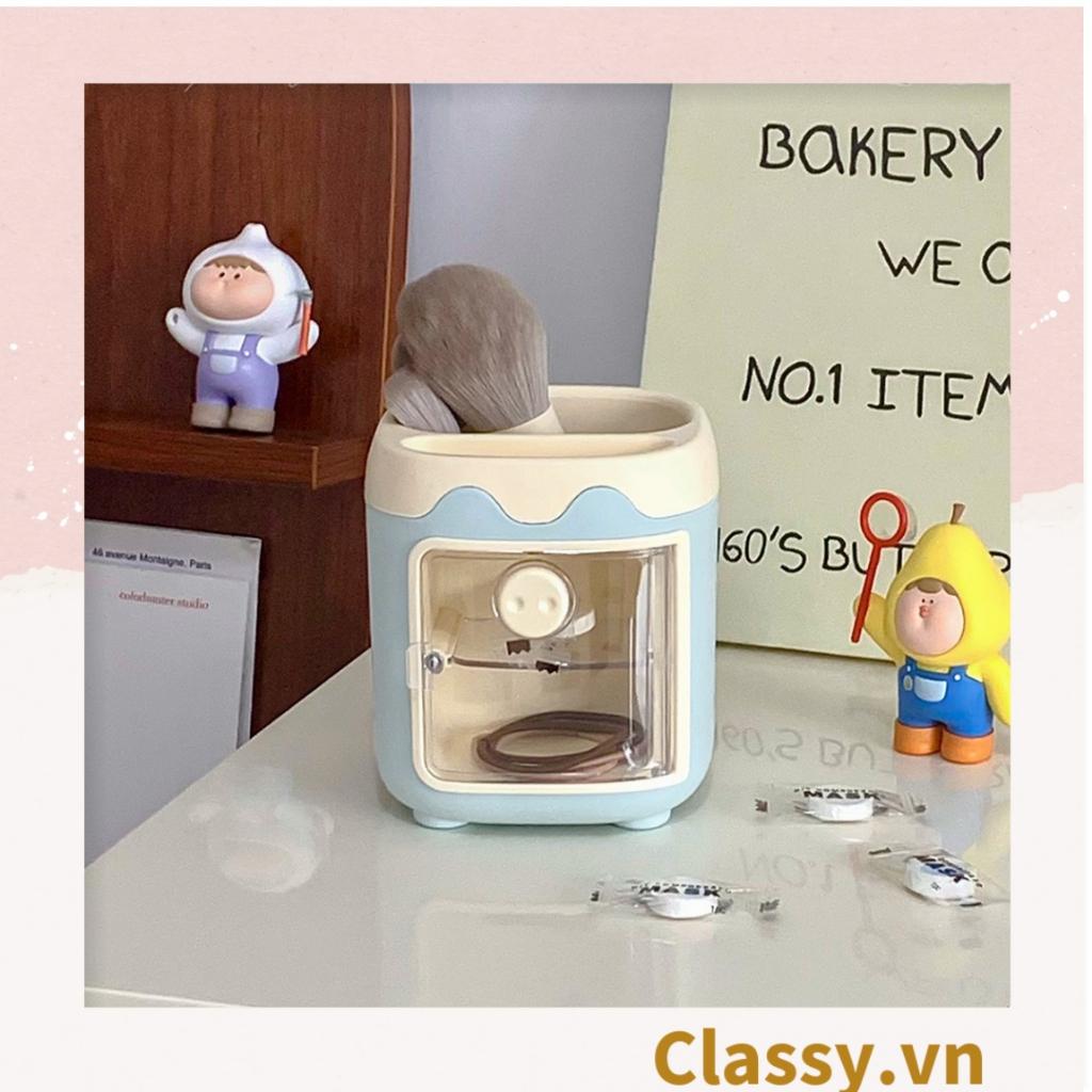 Hộp đựng bút để bàn Classy, kệ đựng đồ trang điểm, phụ kiện, decor bàn làm việc PK1335