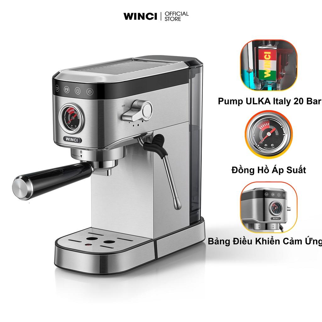 Máy pha cà phê Espresso Winci CM 5100, áp lực 20 bar. Hàng Chính Hãng