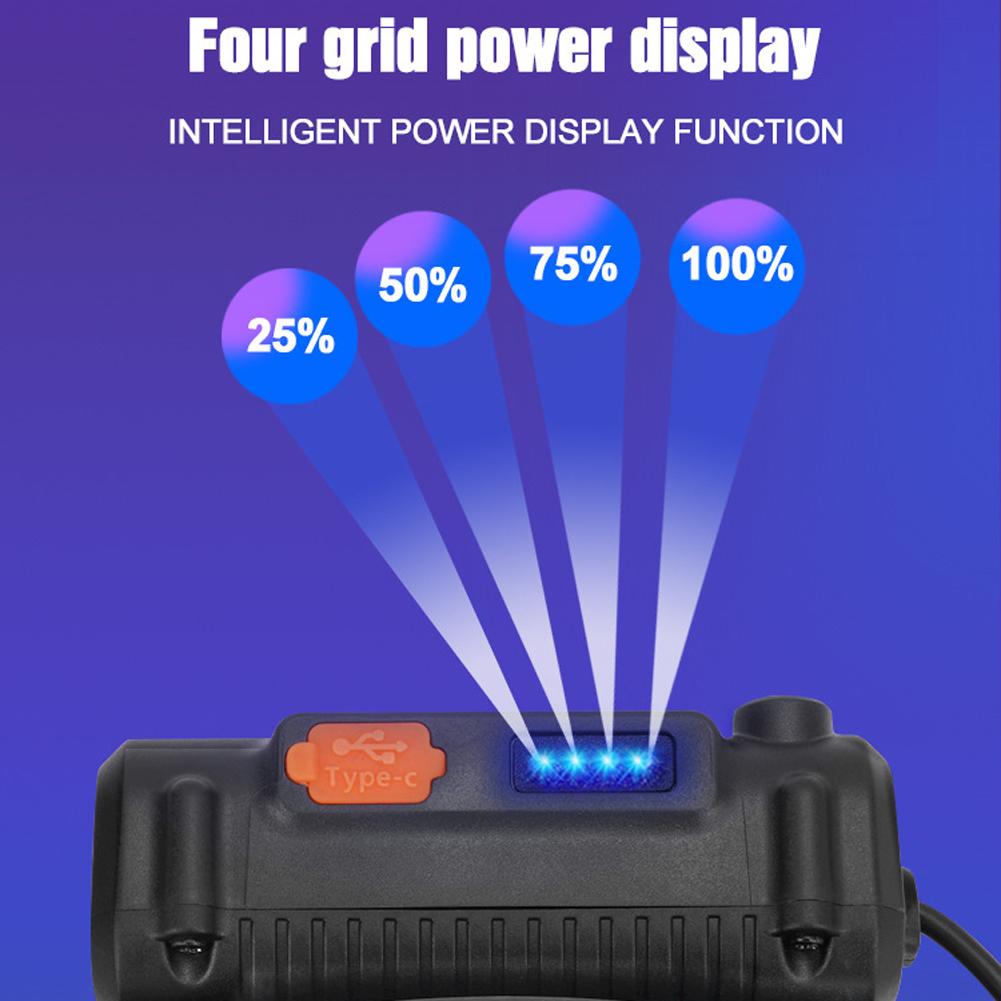 Đèn Pha Led Có Thể Sạc Lại Usb Chống Nước
