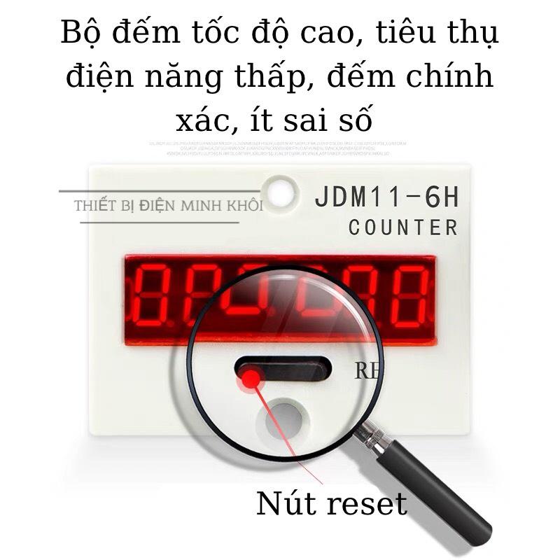 Bộ Đếm Số Điện Tử Counter JDM11, máy đếm điện tử