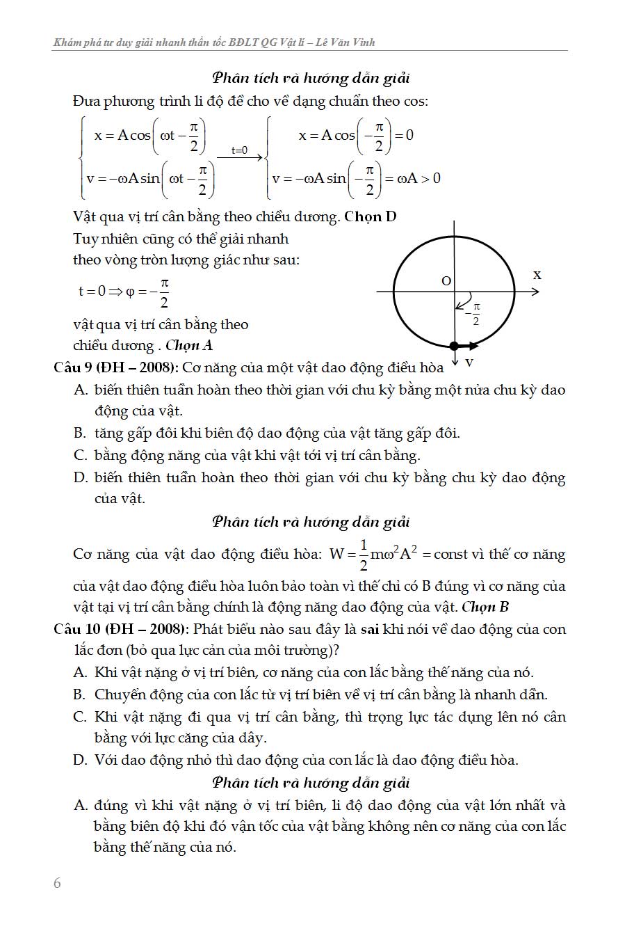 Khám Phá Tư Duy Giải Nhanh Thần Tốc Bộ Đề Luyện Thi Quốc Gia Vật Lí _KV