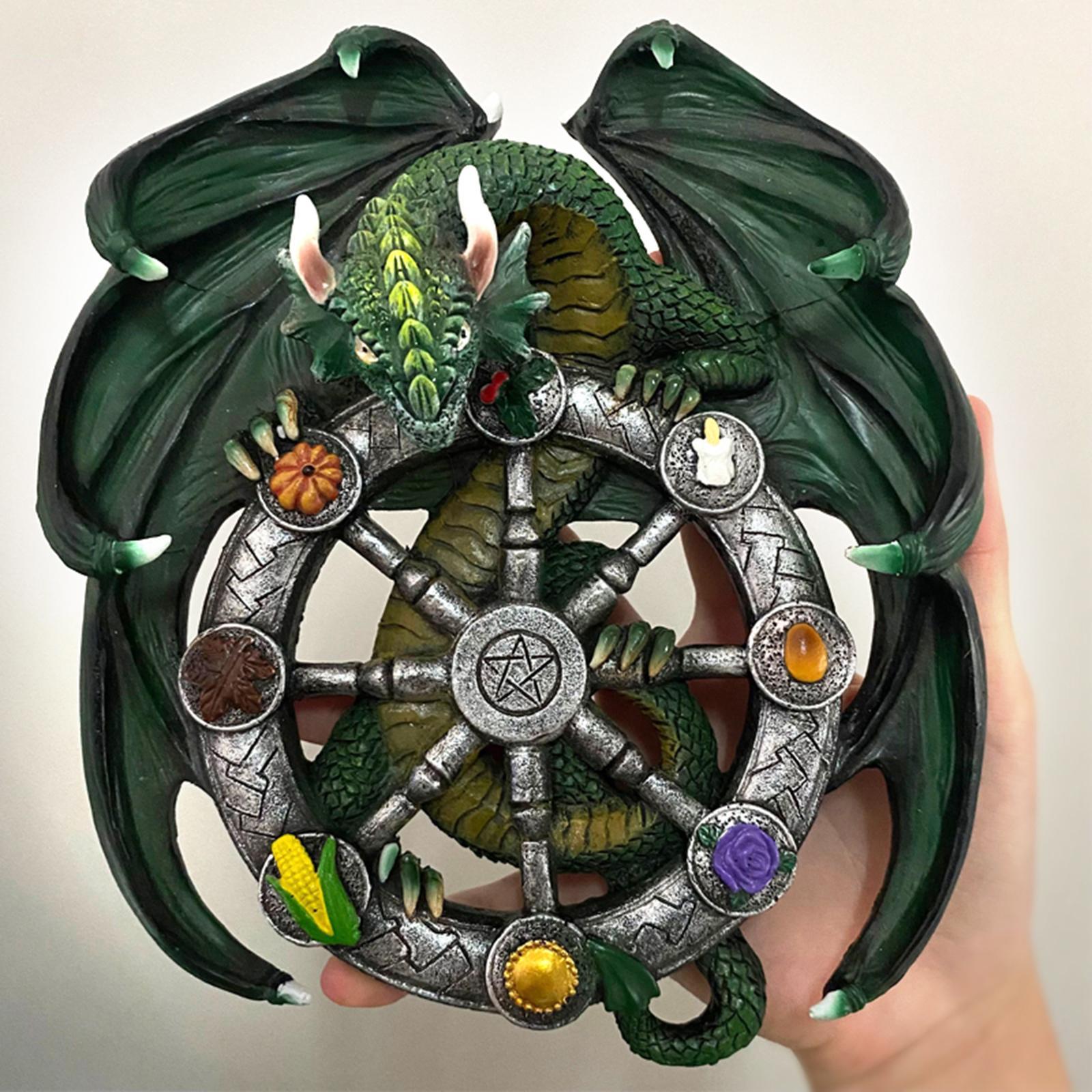 Dragon Sculpture Wall Hanging Decoration Statue Craft Wall