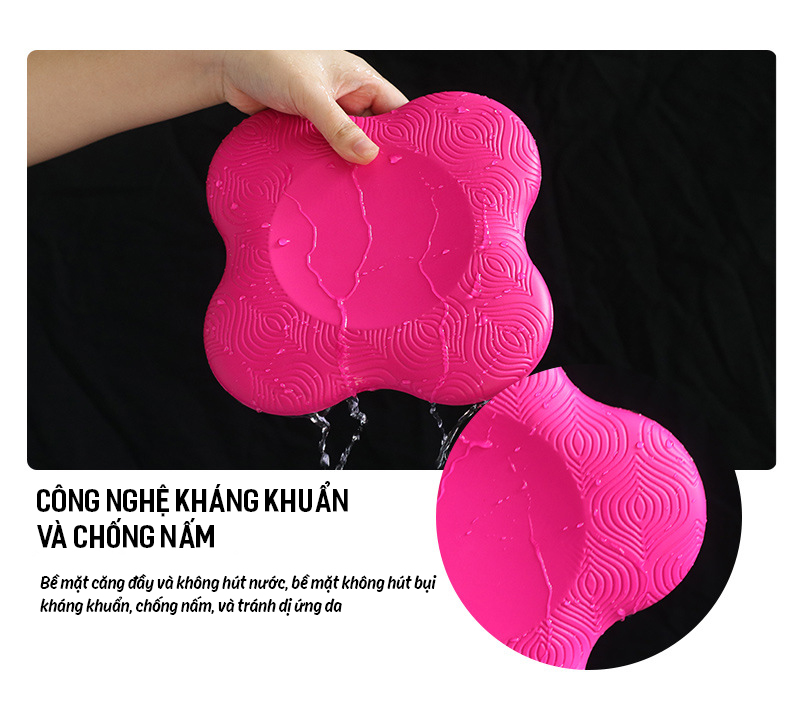 Sét 2 Đệm Kê Bảo Vệ Đầu Gối , Đầu , Khủy Tay Tập Gym Yoga Pilates Thể Dục - YOGA KNEE PAD