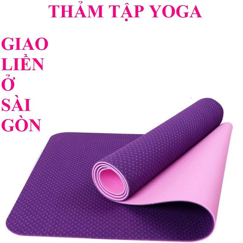 Thảm tập gym thảm yoga định tuyến thảm tập yoga thảm yoga chống trượt thảm tập thể dục thảm tập yoga định tuyến 6mm