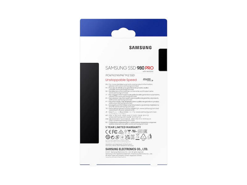 Ổ cứng Samsung SSD 980PRO Heatsink - Hàng Chính Hãng