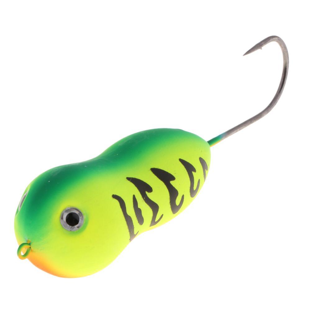Floating Fishing Lure Hard Bait Crankbaits Swimbaits Gourd Shaped with Single Hook