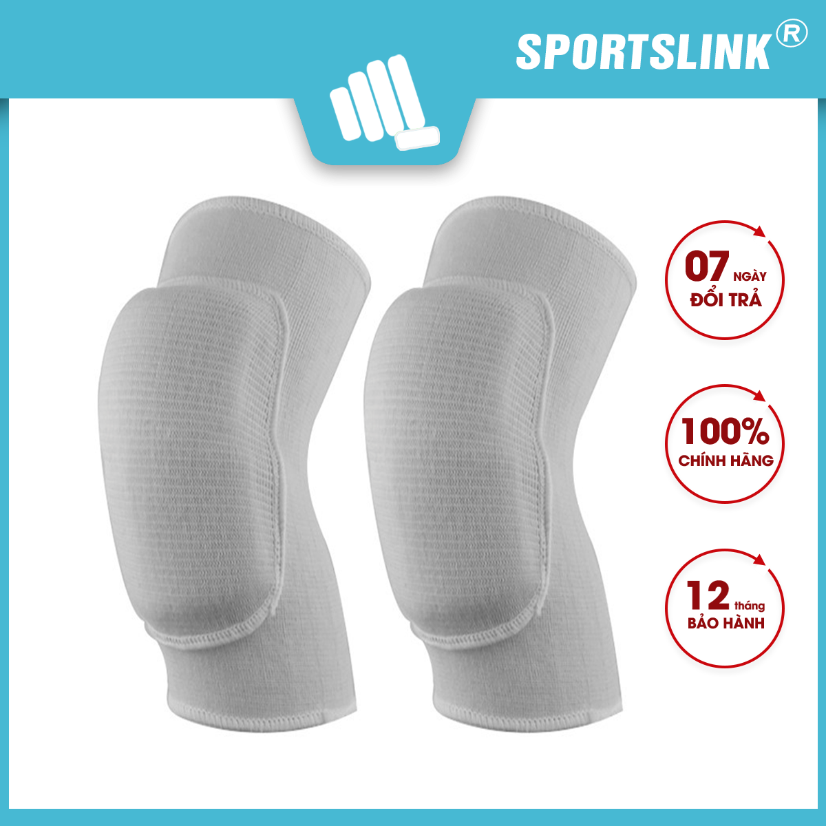 Băng đầu gối dày bảo vệ khỏi chấn thương Shiwei 133 Sportslink