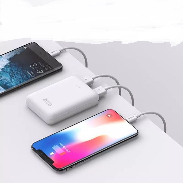 Pin sạc dự phòng 10.000mAh ZUZG hỗ trợ sạc nhanh 2.0A - Hàng Nhập Khẩu