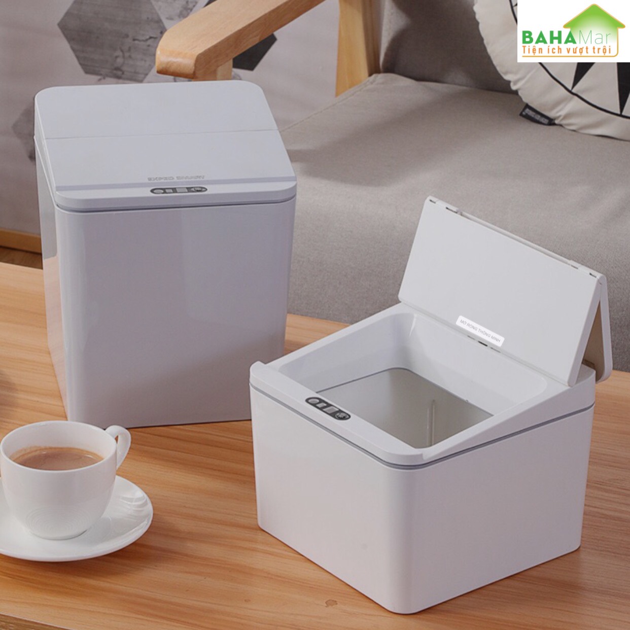 HỘP ĐỰNG ĐA NĂNG TỰ ĐỘNG MỞ BẰNG CẢM ỨNG 9L "BAHAMAR" tiện dụng, thích hợp sử dụng để nhiều thứ cho gọn gàng ngăn nắp