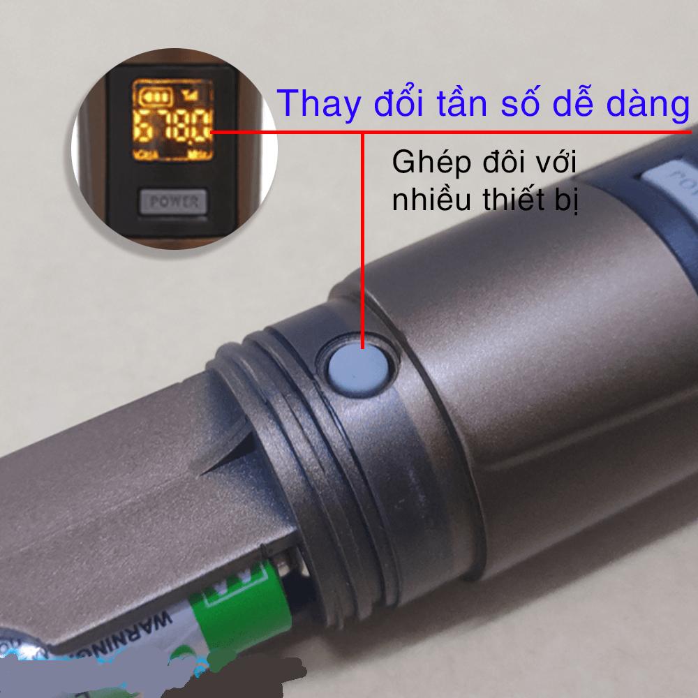 MICRO KARAOKE KHÔNG DÂY SHUBOLE K8, CHUYÊN DÀNH LOA LOA HOẶC ÂM LY, TẦN SỐ UHF, ÂM THANH CỰC HAY, LỌC ÂM, CHỐNG HÚ- HÀNG NHẬP KHẨU