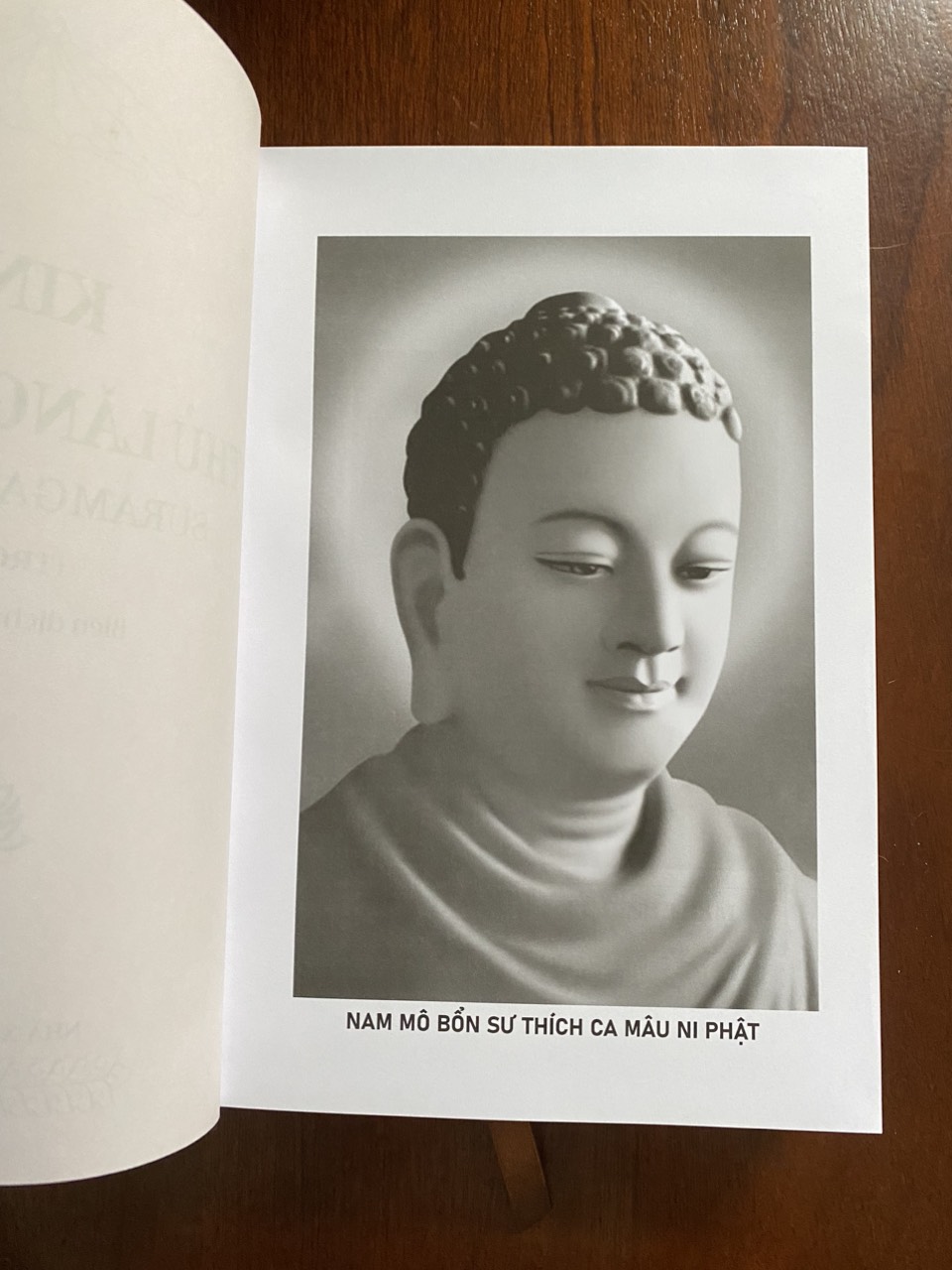Hình ảnh Kinh Thủ Lăng Nghiêm - Tâm Minh (Bìa Da đen)